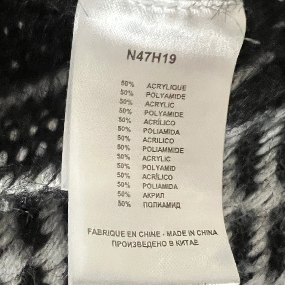 Anthropologie Molly Bracken Sally Geo Open Front Metallic Cardigan Size XS/S - Picture 6 of 8